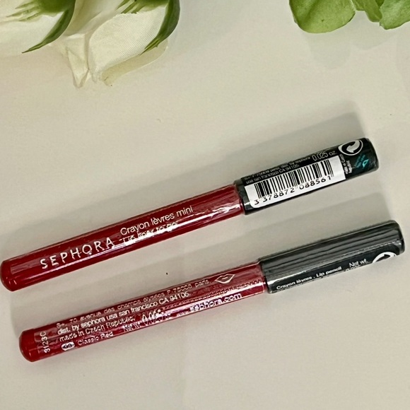 Sephora  Lip Liner Pencil to go 3 classic red set 2. - Picture 3 of 3